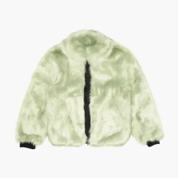 Nike x Ambush Reversible Faux Fur Jacket Green