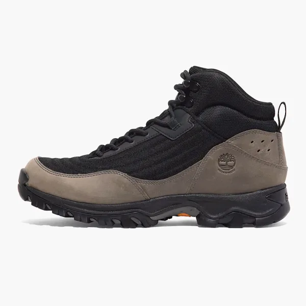 Timberland Mt. Maddsen Mid Lace-Up Waterproof Hiking Boot Black Mesh/Medium Grey