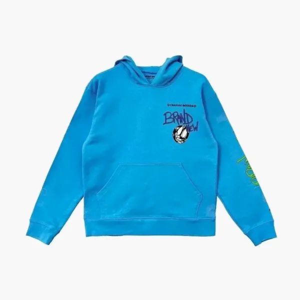 Chrome Hearts Matty Boy Brand New Hoodie Blue