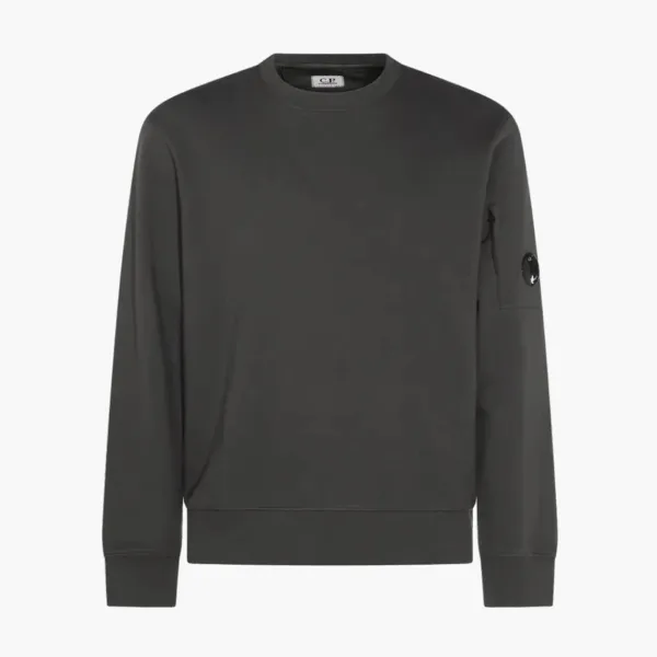 C.P. Company Diagonal Raised Fleece Сrewneck Dark Shadow