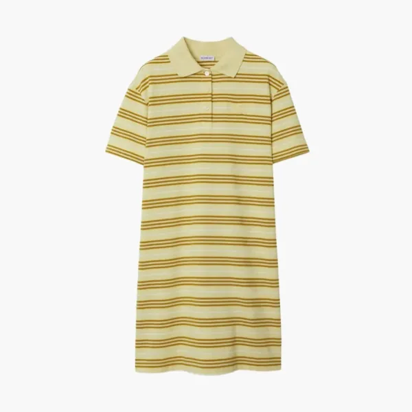 Burberry Polo a righe Brown