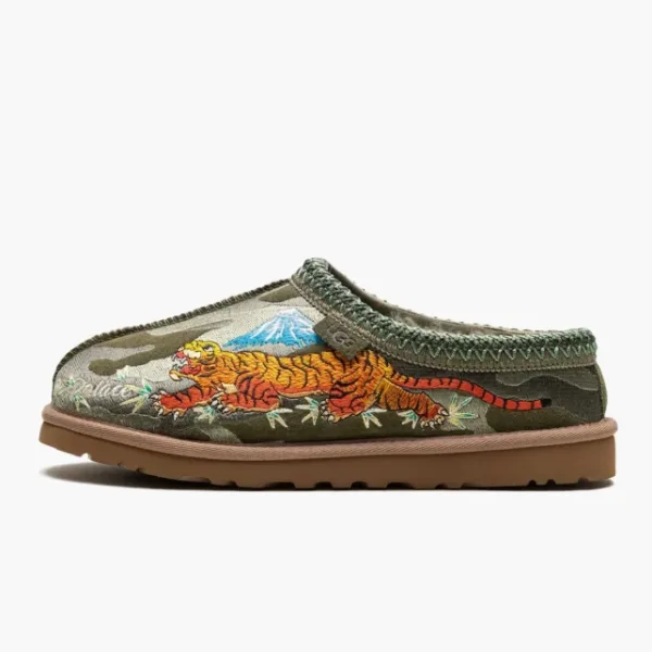 Ugg Tasman Slipper x Palace Burnt Olive Camo
