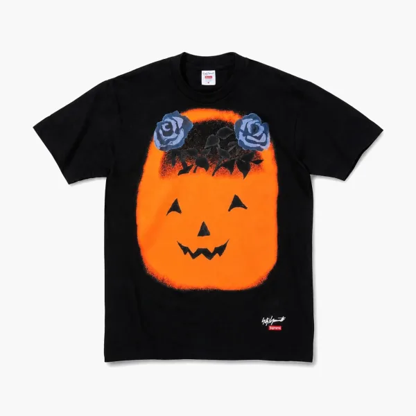 Supreme x Yohji Yamamoto Pumpkin Tee Black