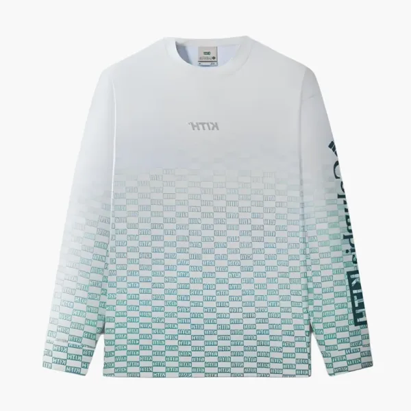 KITH X Columbia Sweater Green White