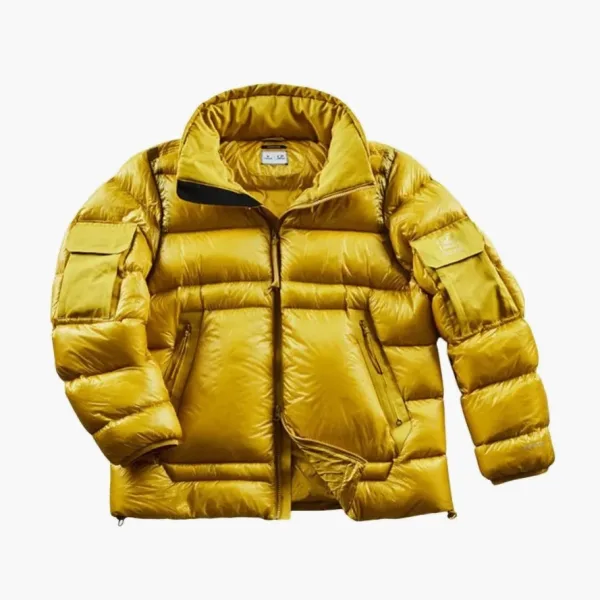 Spyder x C.P. Company Pertex Quantum Puffer Jacket Yellow Moss