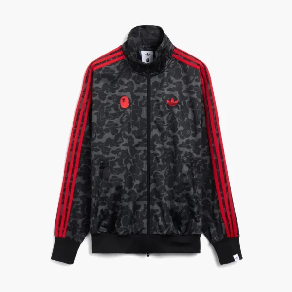Adidas Originals x A Bathing Ape Football Men's Track Jacket Black