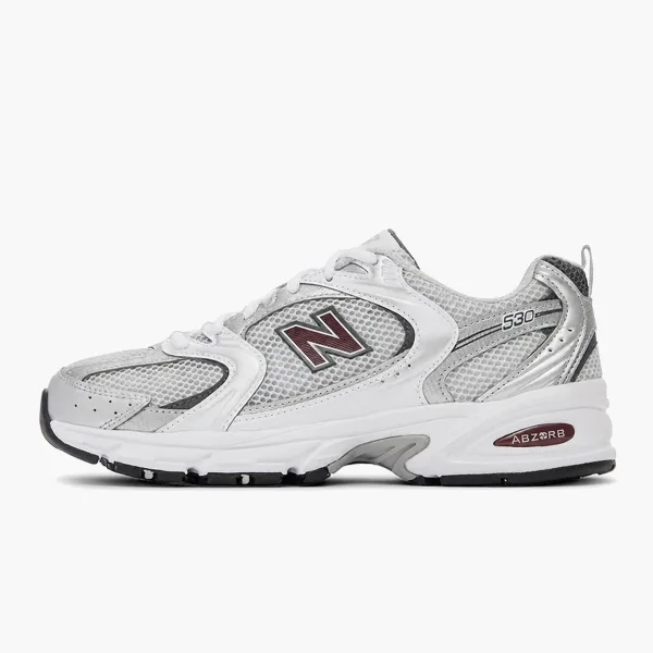 New Balance 530 Silver Burgundy