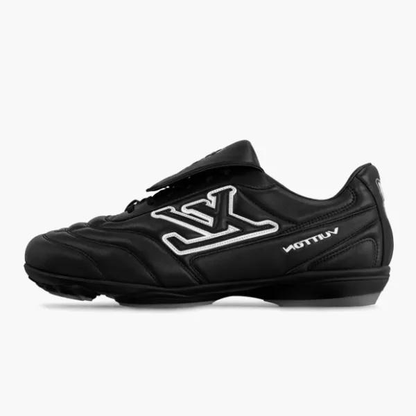 Louis Vuitton Footprint Soccer Sneakers Black