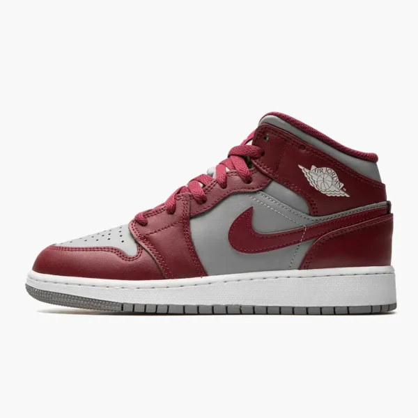Air Jordan 1 Mid Team Red Gs