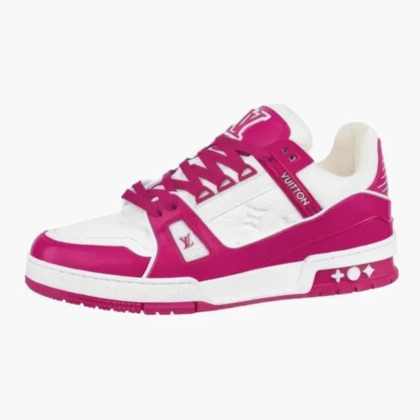 Louis Vuitton Trainer Red Violet