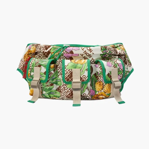 The North Face x Gucci Utility Beltpack Floral Green