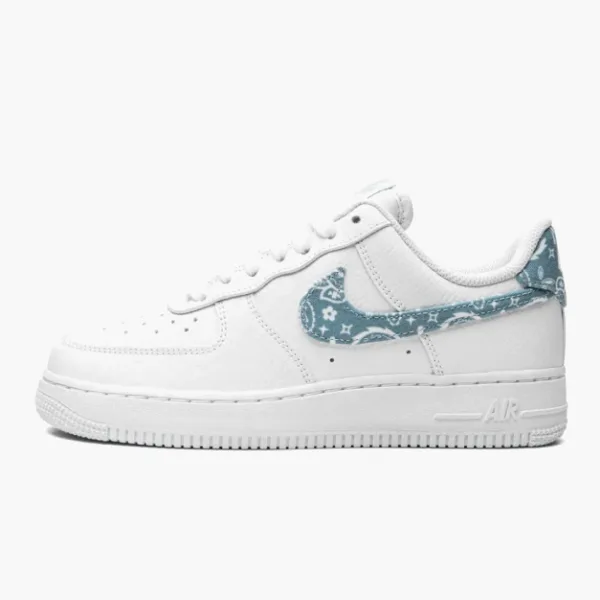 Nike Air Force 1 Low '07 Essential WMNS White Worn Blue Paisley