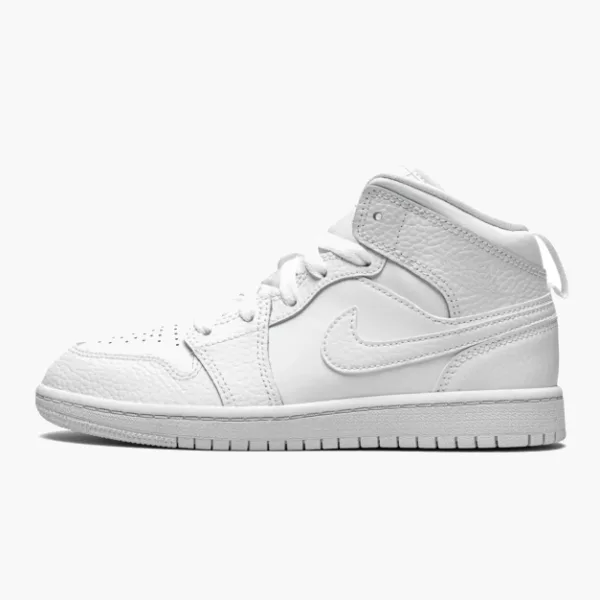 Air Jordan 1 Mid PS Triple White