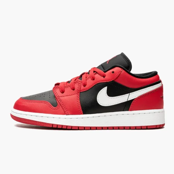 Air Jordan 1 Low GS Black / Very Berry