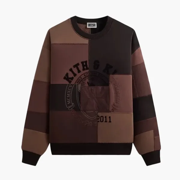 Kith Patchwork Fleece Nelson Crewneck Studio