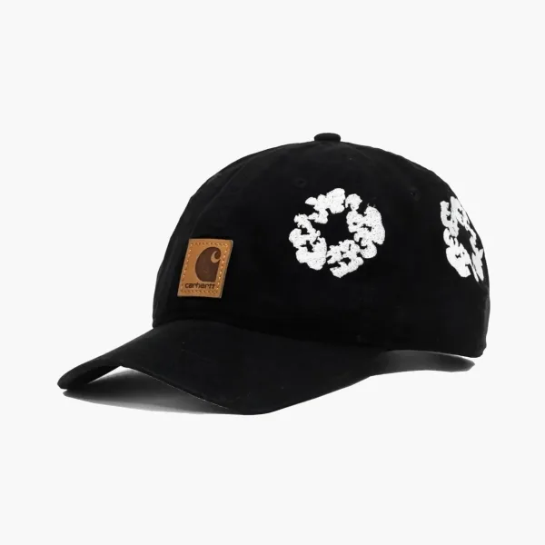 Carhartt Floral Print Cap Black
