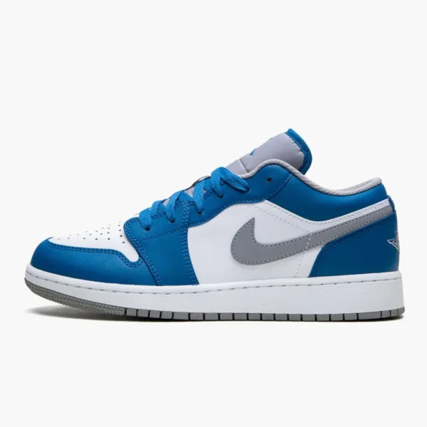 Air Jordan 1 Low GS True Blue