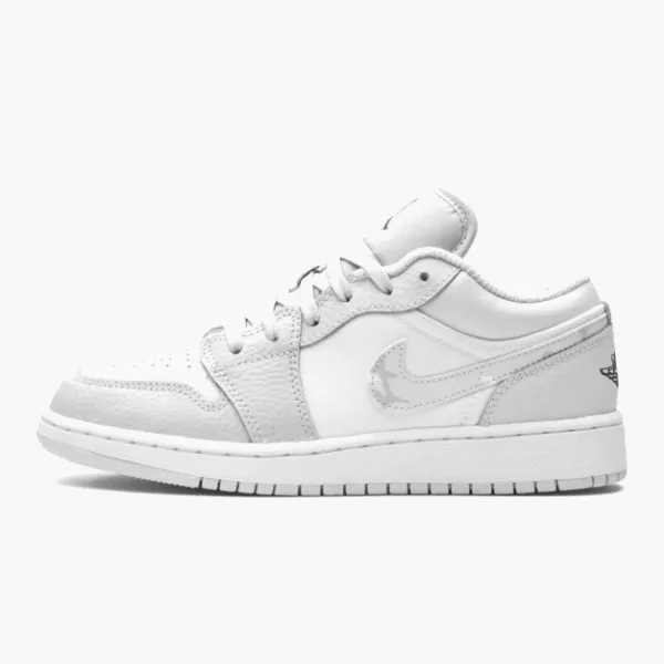 Air Jordan 1 Low SE GS Grey Camo