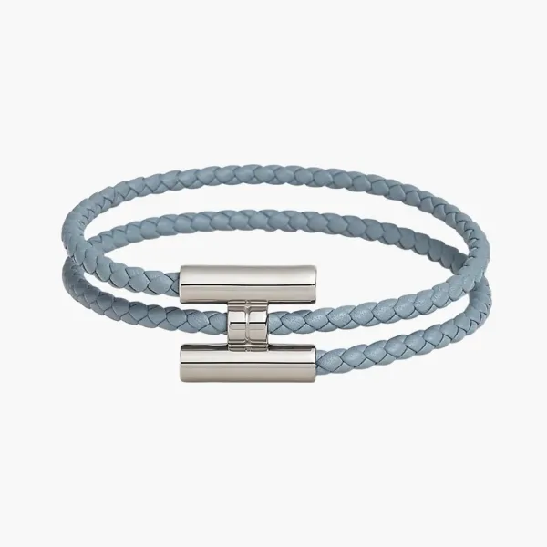 Hermès Tournis Tresse bracelet Blue