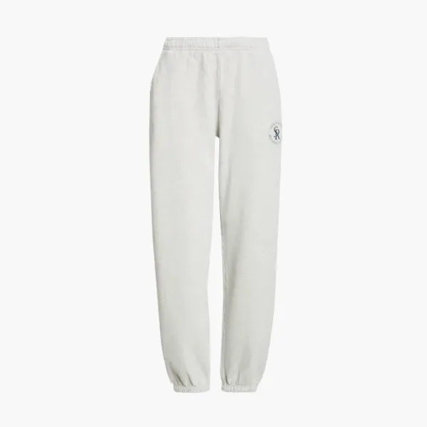Sporty & Rich Graphic Sweatpants in Heather Gray Gray