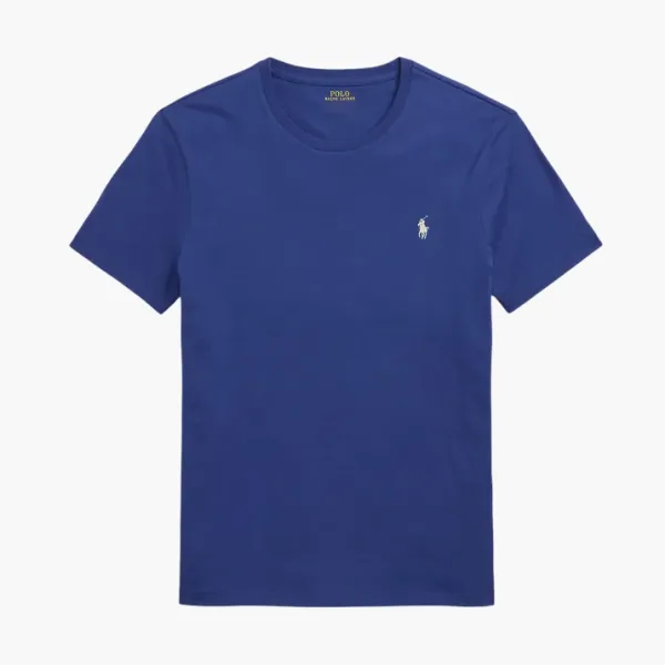 Polo Ralph Lauren Custom Slim Fit Jersey Crewneck T-Shirt Sapphire