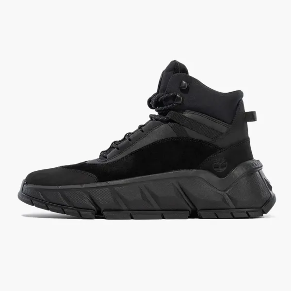 Timberland Turbo Low Hiking Sneaker Black Nubuck