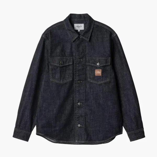 Carhartt WIP Lincoln Shirt Jac Indigo Denim