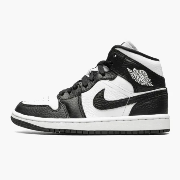 Air Jordan 1 Mid Split WMNS Black White