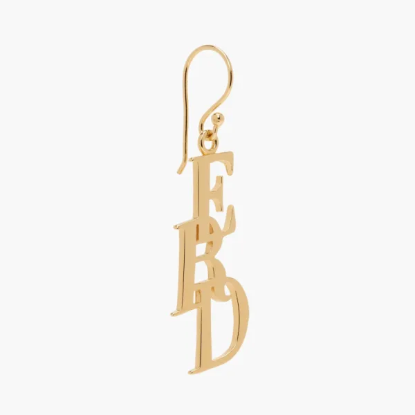 Enfants Riches Déprimés Pendant Earring Gold