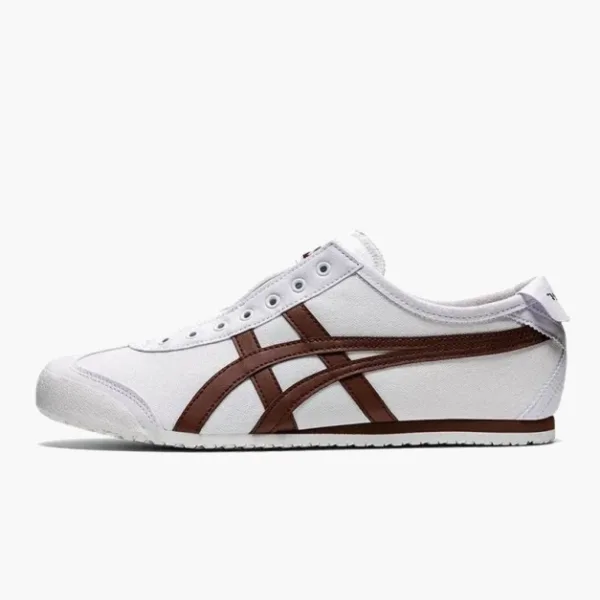 Asics Onitsuka Tiger Mexico 66 Slip-On White Reddish Brown