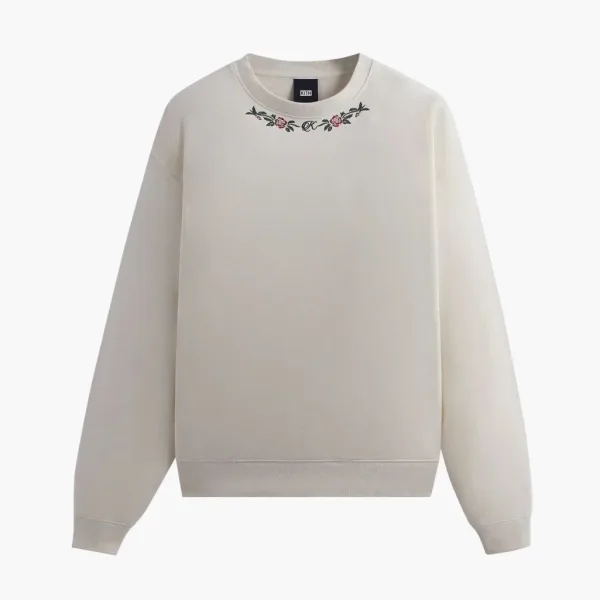 Kith Rose Nelson Crewneck Sandrift