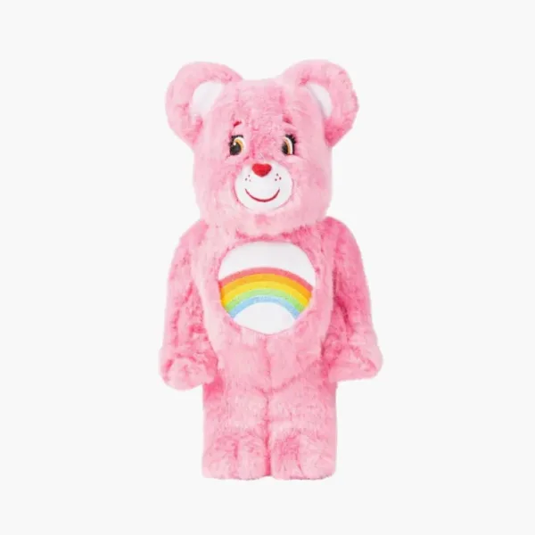 Bearbrick X Care Bears Cheer Bear Costume Ver. 400% Pink