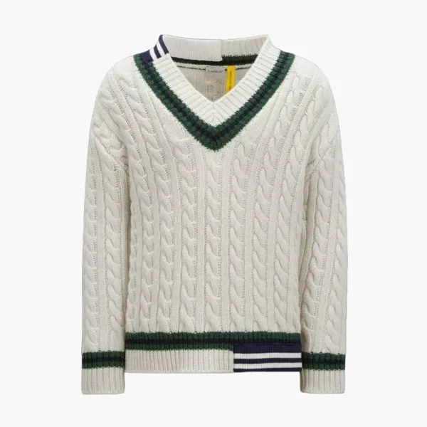 Moncler Genius Moncler x Palm Angels Off-White Sweater