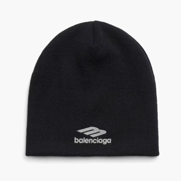 Balenciaga Icon Beanie Black