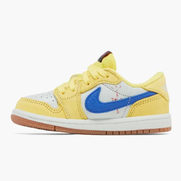 Travis Scott x Air Jordan 1 Retro Low OG SP TD "Canary"