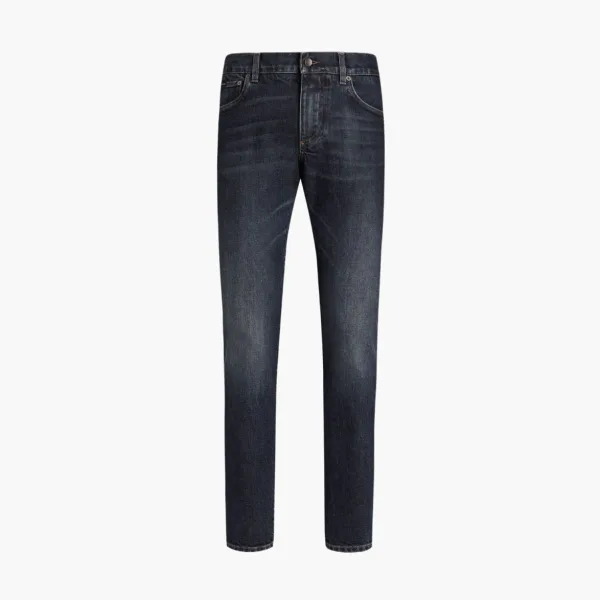 Dolce&Gabbana Stretch Cotton Jeans Blue