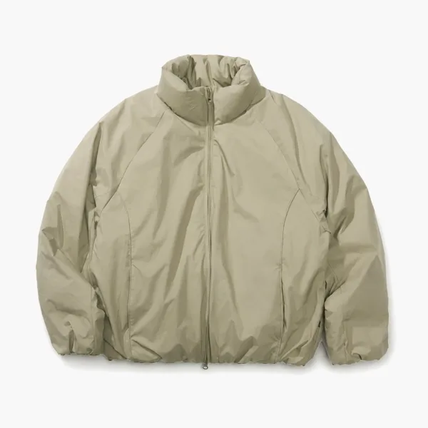 Nothomme Monterest Stand Collar Goose Down Jacket Mung Bean Umber