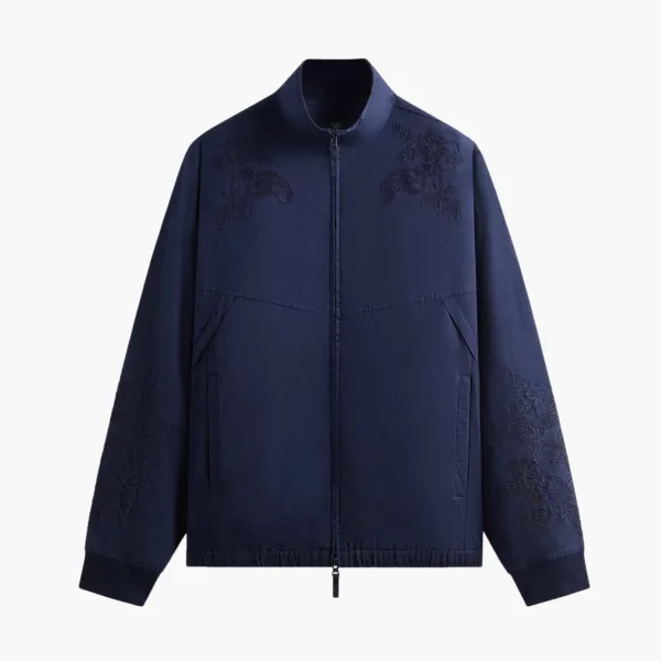 Kith x Wilson Embroidered Mesh Track Jacket Nocturnal