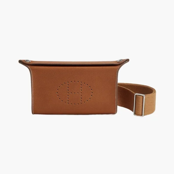 Hermes Videpoches Bag Fauve / Gold