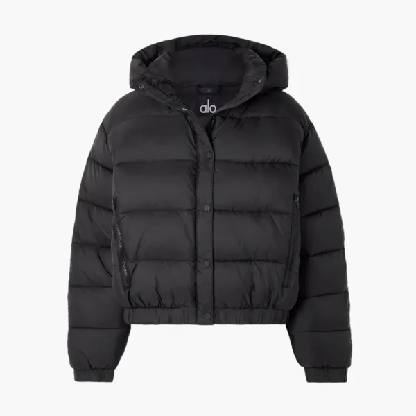 Alo Yoga Aspen Love Puffer Jacket Black