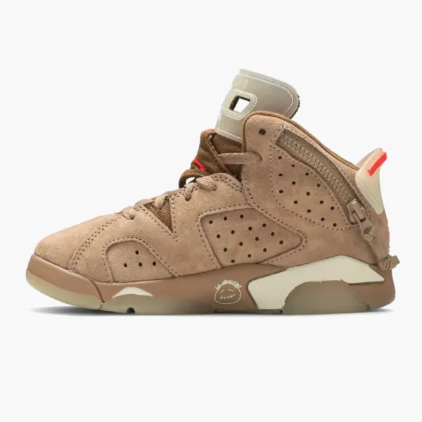 Travis Scott x Air Jordan 6 Retro PS British Khaki 