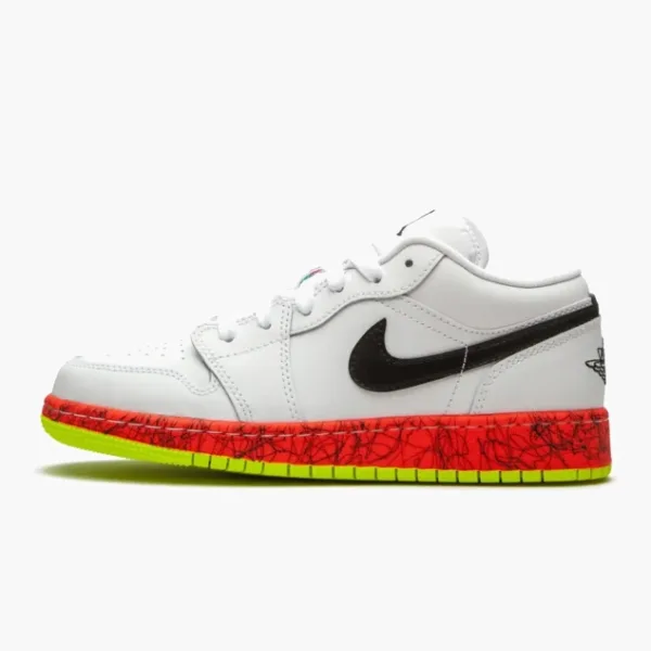 Air Jordan 1 Low Grades GS Grades - Multicolor