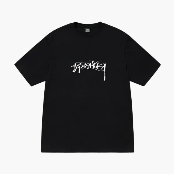 Stussy Sliced Tee Black