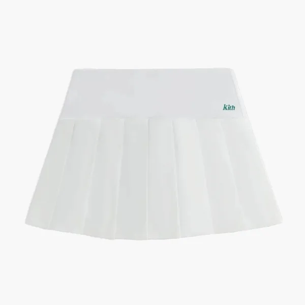 Kith x Wilson Eastside Tennis Skirt Light White