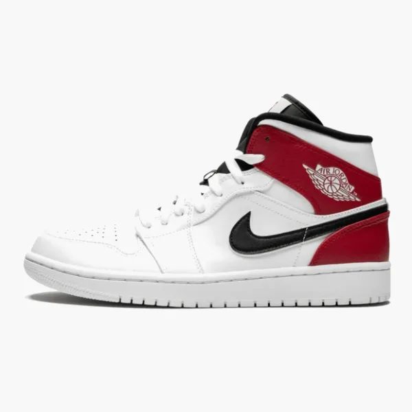 Air Jordan 1 Mid White Chicago