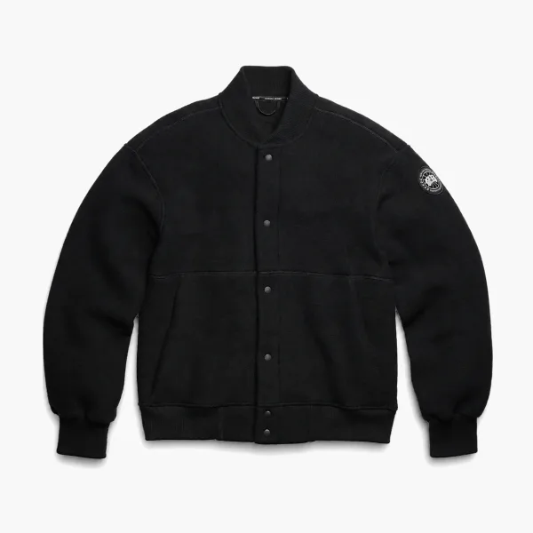 Canada Goose Hudson Fleece Bomber Black Label Black