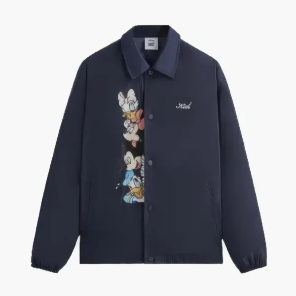 KITH Nylon Coaches Jacket Mickey & Friends