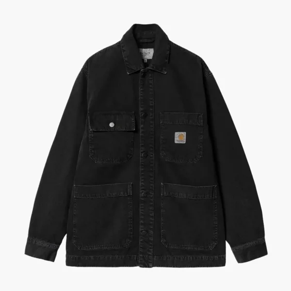 Carhartt WIP Garment-Dyed Garrison Coat Black