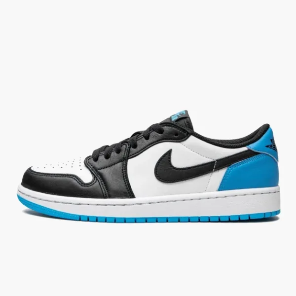Air Jordan 1 Low WMNS Black Dark Powder Blue