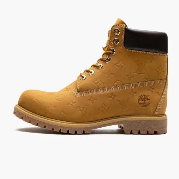Louis Vuitton & Timberland 6 Ankle Boot Wheat Monogram